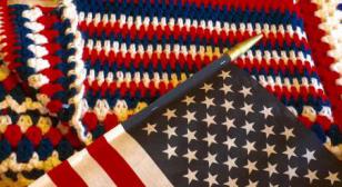 Knit, crochet, or quilt a blanket for veterans and their families in need of warmth and comfort
