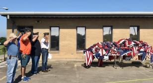 Holley-Riddle Post 21 and Boy Scout troops partner in flag retirement ceremony 