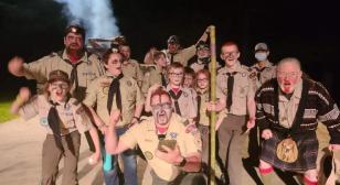 American Legion CSM Gary W. Crisp Post 289 charters three Scout troops