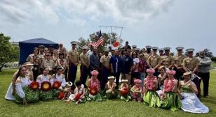 American Legion Post OK28 (Okinawa, Japan) holds annual Ernie Pyle Memorial