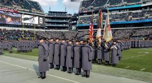 President Trump watches Army defeat Navy 17-10, for third straight win over archrival