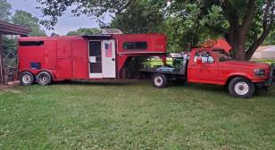 American Legion members helping other Legion members with free layover, camping in U.S.