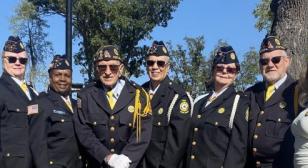 Post 253 flag dedication/veteran recognition 2023