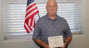 75-year-old Vietnam-era veteran receives high school diploma