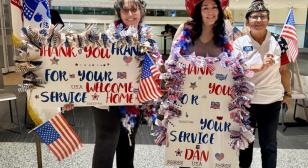 A hero's welcome: Post 21 greets veterans returning from Honor Flight