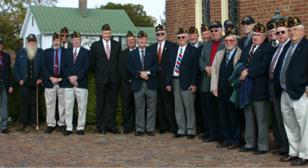 Veterans church service