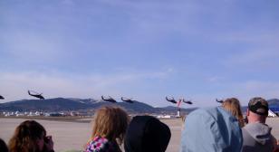 150 Members of the Helena Army National Guard 1-189 leave for 14-month Ddployment
