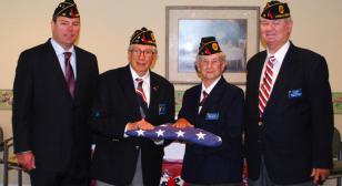 Post 110 holds Flag Day Ceremony