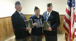 Ohio Post 572 receives Gifts for the Yanks awards