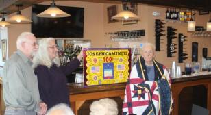 100th birthday party for Joe Caminiti