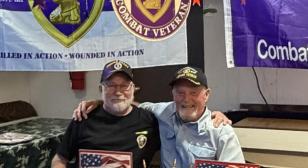 Purple Heart veterans honored on National Purple Heart Day