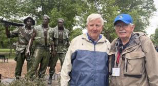 Two Vietnam vets reunite after 56 Years 