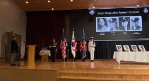  Four Chaplains Remembrance Service held at Camp Humphreys