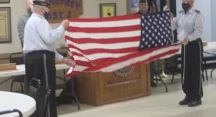 Flag flown in honor of Iwo Jima given to local museum