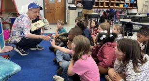 Hezzie Griffis American Legion Post 30 inspires courage and patriotism with students during Children & Youth Month