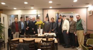  Lewis L. Millett American Legion Post 38 holds cake-cutting ceremony commemorating Legion’s 106th birthday