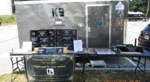 Free mobile tribute to fallen K9 police officers and military war dogs