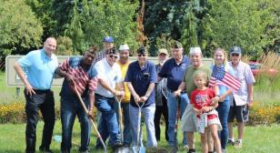 Erwin Prieskorn Post 46 procures a flagpole for the community and its veterans