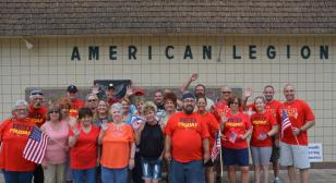 Pennsylvania Post 790 shows support for member in Afghanistan