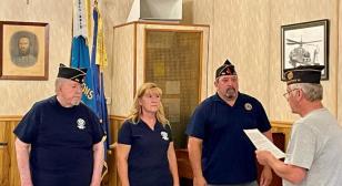 American Legion Muhlenberg Post 199 installs new officers