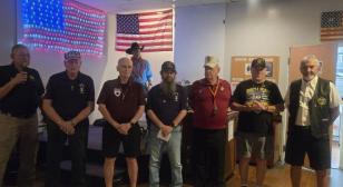 John J. Morris Post 62 honors our Purple Heart veterans