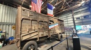 New Jersey's World War I 40 & 8 boxcar returns home