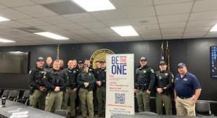 Be the One training at Brunswick Sheriff's Office