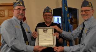 Gladstone (Mich.) August Mattson Sons of The American Legion honors continuous membership