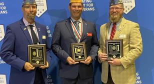 SAL Squadron 105 (Belleville, N.J.) receives "Snapshot of Service" and "Video of Service" awards