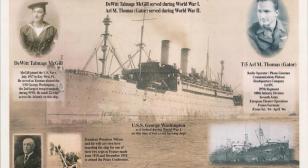 USS George Washington service, WWI and WWII