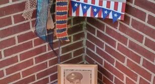 Memorial to father