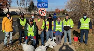 Daniel R. Olsen Post 594 supports town clean-up