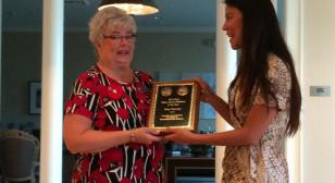 Oceanside, California post 146 Auxiliary President receives national recognition