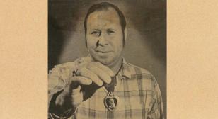 William "Bill" Bayliss receives Purple Heart for wounds on Iwo Jima