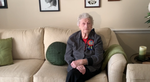 100th Birthday and First Female Member of American Legion in Raleigh, N.C. - Anne Capucille