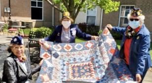 Korean War Veteran Rita Jordan Honored During COVID-19 Pandemic