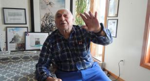 Harry Danos, grateful to be alive and kickin'