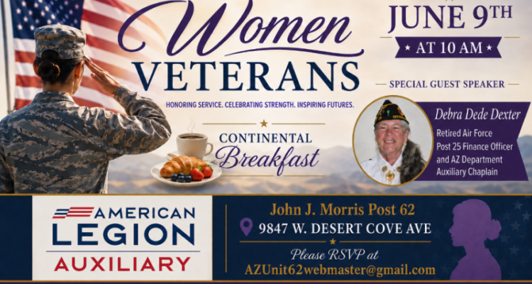 John J. Morris Post 62 hosts breakfast to honor women veterans