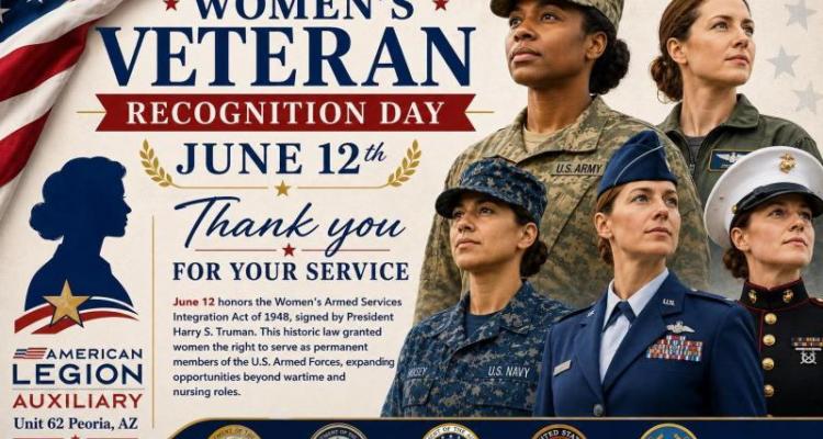 John J. Morris Post 62 celebrates Women Veterans Recognition Day