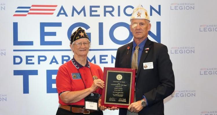 Wylie, Texas female veteran earns Legionnaire of the Year honors